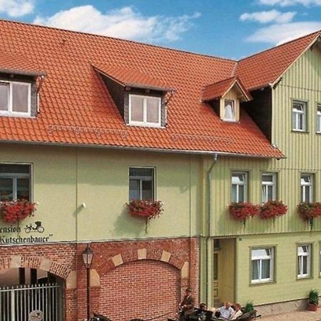 Pension Alter Kutschenbauer Wernigerode Bagian luar foto
